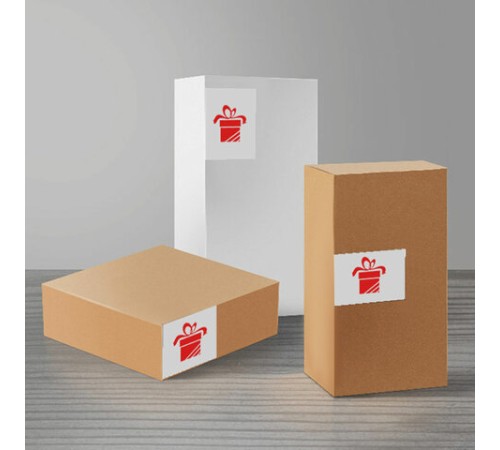 Этикетка самоклеящаяся 66,7х46 мм, 18 этикеток, белая, 80 г/м2, 100 листов, STAFF BASIC, 115674