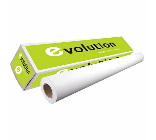 Бумага широкоформатная, 914 мм х 175м х втулка 76 мм, 75 г/м2, CIE 166-172%, EVOLUTION EXTRA, 2104110
