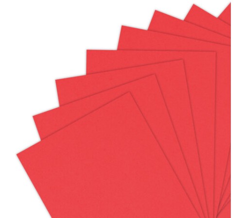 Бумага цветная BRAUBERG, А4, 80 г/м2, 100 л., интенсив, ЯРКО-КРАСНАЯ, для офисной техники, 116562