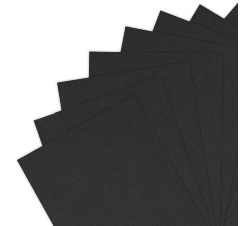 Бумага цветная BRAUBERG, А4, 80 г/м2, 100 л., ЧЕРНАЯ, интенсив, для офиса, хобби и творчества, 116666