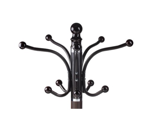 Вешалка-стойка BRABIX "CR-274", металл/мрамор, 1,8 м, на диске диаметром 36 см, 5 крючков + 4 дополнительных, венге, 601744 Вешалка-стойка BRABIX "CR-274", металл/мрамор, 1,8 м, на диске диаметром 36 см, 5 крючков + 4 дополнительных, венге, 601744