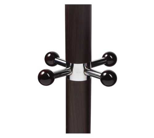 Вешалка-стойка BRABIX "CR-274", металл/мрамор, 1,8 м, на диске диаметром 36 см, 5 крючков + 4 дополнительных, венге, 601744 Вешалка-стойка BRABIX "CR-274", металл/мрамор, 1,8 м, на диске диаметром 36 см, 5 крючков + 4 дополнительных, венге, 601744