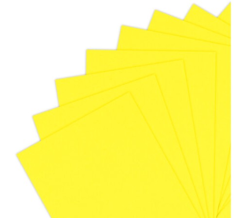 Бумага цветная BRAUBERG, А4, 75 г/м2, 100 л., НЕОН, желтая, для офисной техники, 116670