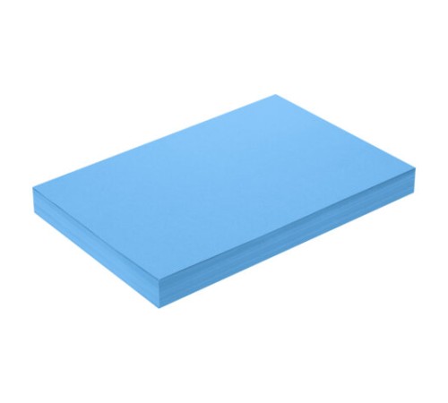 Бумага цветная ПЛОТНАЯ BRAUBERG, А4 160 г/м2, 250 л., синяя, интенсив, для печати, творчества, 116673