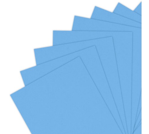 Бумага цветная ПЛОТНАЯ BRAUBERG, А4 160 г/м2, 250 л., синяя, интенсив, для печати, творчества, 116673