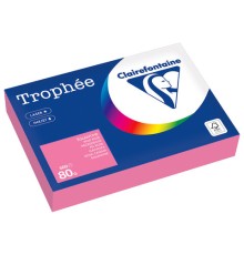 Бумага цветная CLAIREFONTAINE, А4, 80 г/м2, 500 л., пастель, розовый, Франция, 1997PC