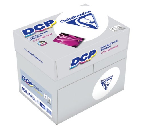 Бумага для лазерной и струйной печати А4, 100 г/м2, 500 л., марка А++, CLAIREFONTAINE, Франция, 170% CIE, 1821C