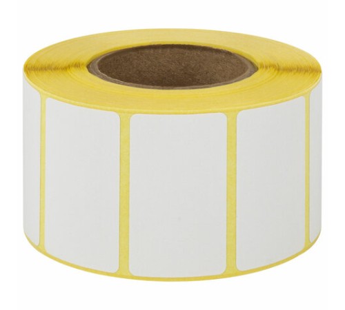 Термоэтикетки ЭКО, 43х25 мм, 1000 этикеток в ролике, 122066