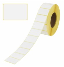 Термоэтикетки ЭКО, 30х20 мм, 2000 этикеток в ролике, 122067