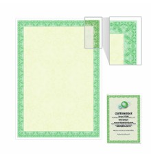 Сертификат-бумага для лазерной печати BRAUBERG, А4, 25 листов, 115 г/м2, 