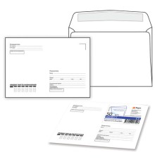 Конверты С5 (162х229 мм) клей, 