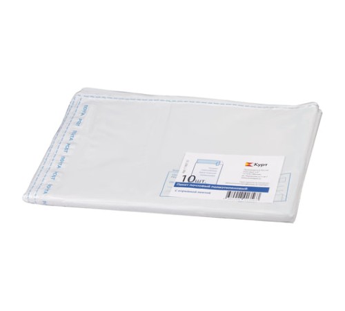 Конверт-пакеты ПОЛИЭТИЛЕН B3 (360х500 мм) до 500 л., отрывная лента, 