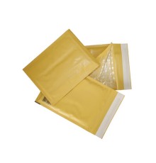 Конверт-пакеты с прослойкой из пузырчатой пленки (170х225 мм), крафт-бумага, отрывная полоса, КОМПЛЕКТ 10 шт., С/0-G.10
