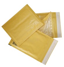 Конверт-пакеты с прослойкой из пузырчатой пленки (250х350 мм), крафт-бумага, отрывная полоса, КОМПЛЕКТ 10 шт., G/4-G.10