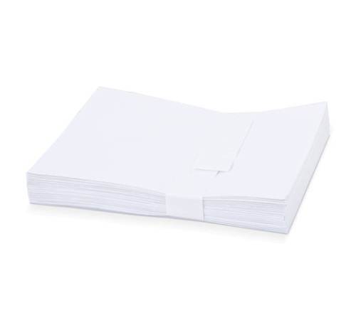Конверты С4 (229х324 мм), без клея, 100 г/м2, КОМПЛЕКТ 500 шт., треугольный клапан, 02983