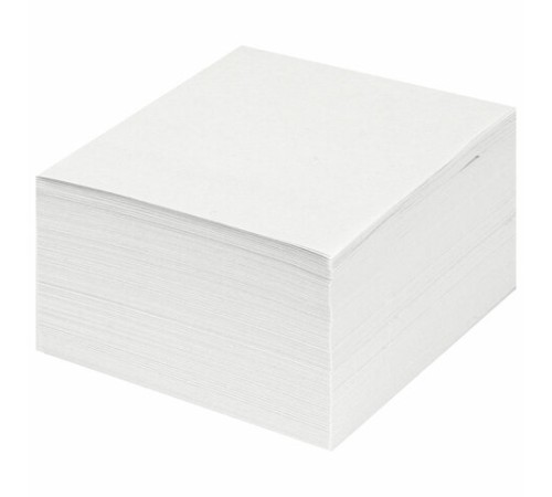 Блок для записей STAFF, непроклеенный, куб 9х9х5 см, белизна 70-80%, 126574