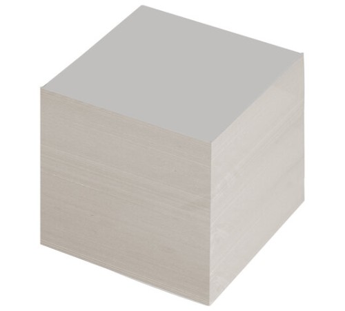 Блок для записей STAFF, непроклеенный, куб 9х9х9 см, белизна 70-80%, 126575