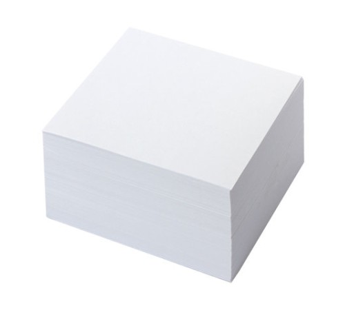 Блок для записей ОФИСМАГ непроклеенный, куб 9х9х5 см, белый, белизна 95-98%, 127800