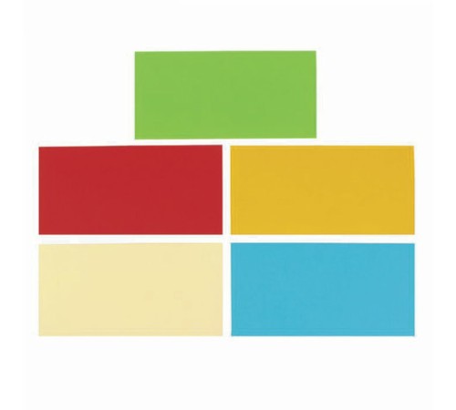 Конверты С65 (114х229 мм) АССОРТИ 5 ЦВЕТОВ, отрывная лента, 120 г/м2, КОМПЛЕКТ 10 шт., европодвес, 225А.10