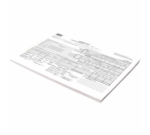 Бланк бухгалтерский типографский 