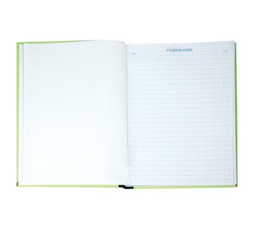 Книга учета 128 л., клетка, твердая, картон, блок офсет, нумерация, А4 205х287 мм, STAFF, 130062