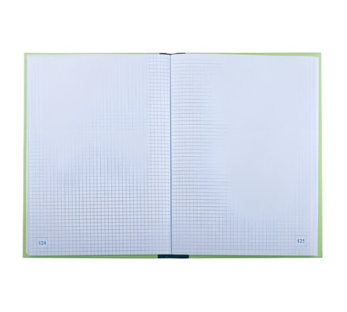 Книга учета 128 л., клетка, твердая, картон, блок офсет, нумерация, А4 205х287 мм, STAFF, 130062