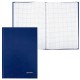 Книга учета 96 л., клетка, твердая, бумвинил, блок офсет, А4 200х290 мм, BRAUBERG, синяя, 130069