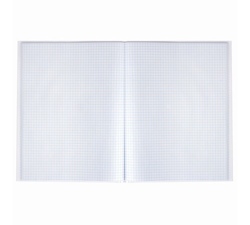 Книга учета 80 л., клетка, твердая, глянцевая, блок офсет, А4 210х265 мм, STAFF, 130071