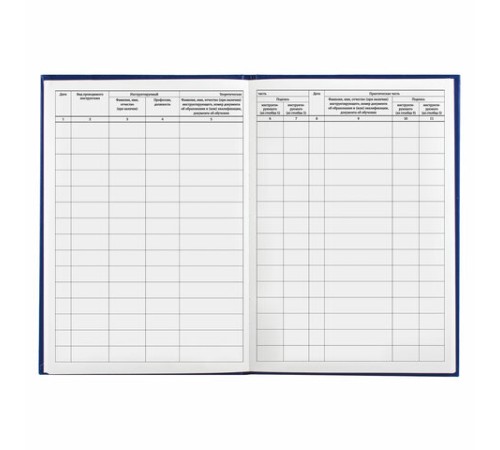 Журнал регистрации инструктажа по пожарной безопасности, 96 л., бумвинил, офсет, А4 200х290 мм, BRAUBERG, 130150