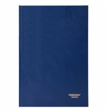 Книга учета 96 л., клетка, твердая, бумвинил, блок офсет, А4 200х290 мм, ОФИСМАГ, 130177