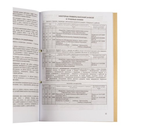 Книга учета движения трудовых книжек и вкладышей к ним, 32 л., сшивка, плобма, обложка ПВХ, 130203, КД-01