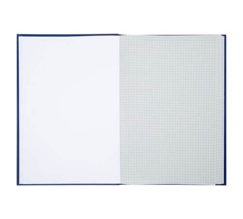 Книга учета 96 л., клетка, твердая, бумвинил, типографский блок, А4 200х290 мм, STAFF, 130214