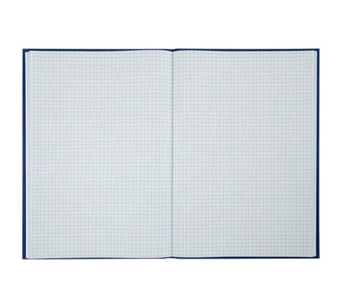 Книга учета 96 л., клетка, твердая, бумвинил, типографский блок, А4 200х290 мм, STAFF, 130214