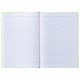 Книга учета 96 л., линия, твердая, типографский блок, А4 200х290 мм, STAFF, 130217