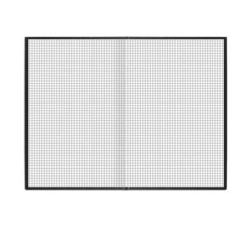 Книга учета 96 л., клетка, твердая, бумвинил, блок офсет, А4 200х290 мм, BRAUBERG, черная, 130223