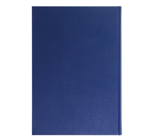 Книга учета 144 л., линия, твердая, бумвинил, блок офсет, А4 200х290 мм, BRAUBERG, синий, 130227