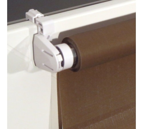 Штора рулонная BRABIX 70х175 см, текстура - лён, защита 55-85%, 200 г/м2, коричневый S-17, 605992 Штора рулонная BRABIX 70х175 см, текстура - лён, защита 55-85%, 200 г/м2, коричневый S-17, 605992