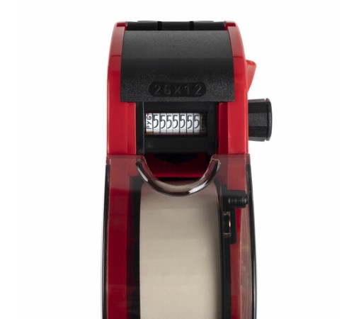 Этикет-пистолет 1-строчный, 9 символов, 26х12 мм, MOTEX МХ-2612NEW, Корея, МХ-2612 NEW