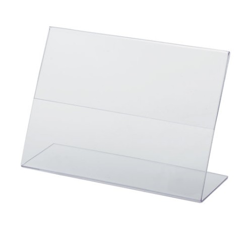 Держатели для ценников, 60х40 мм, КОМПЛЕКТ 25 шт., ПЭТ, BRAUBERG, 290407