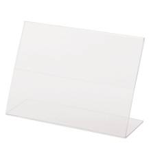 Держатели для ценников, 60х40 мм, КОМПЛЕКТ 20 шт., оргстекло, BRAUBERG, 290408