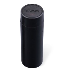 Красящие ролики для этикет-пистолетов, 25 мм, КОМПЛЕКТ 2 шт., 1 и 2-строчные BRAUBERG (290437, 290438), 290440