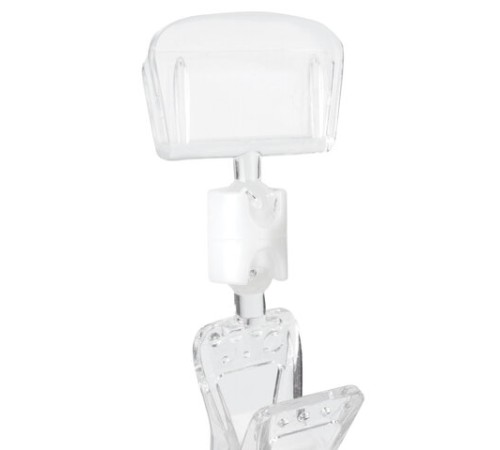 Держатели-прищепки для ценников универсальные МАЛЫЕ, КОМПЛЕКТ 10 штук, BRAUBERG, 290525