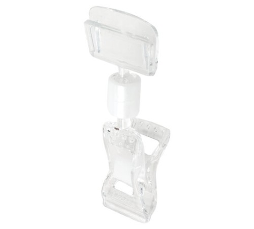 Держатели-прищепки для ценников универсальные МАЛЫЕ, КОМПЛЕКТ 10 штук, BRAUBERG, 290525