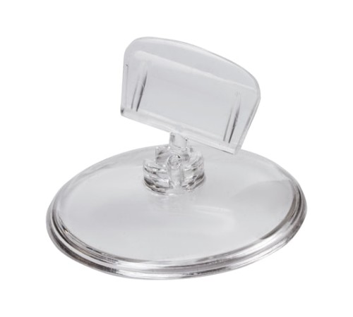 Ценникодержатели BASE-CLIP на круглой подставке диаметром 50 мм, КОМПЛЕКТ 10 шт., 202042