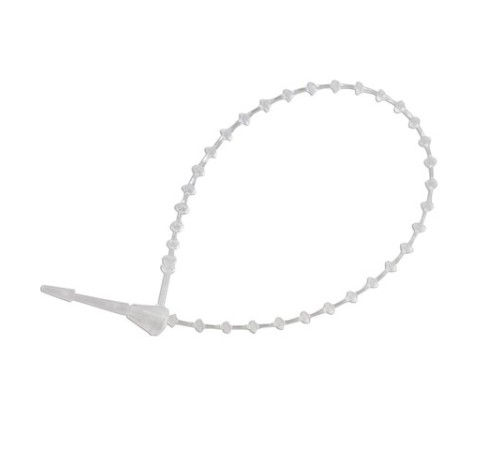 Петли для подвешивания бирок, регулируемые, 127 мм, комплект 1000 шт., BRAUBERG, 291047