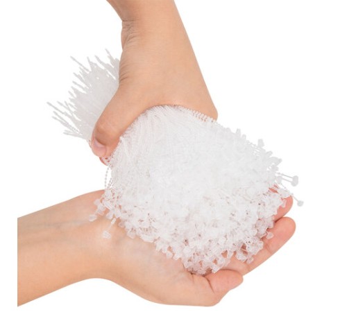 Петли для подвешивания бирок, регулируемые, 127 мм, комплект 1000 шт., BRAUBERG, 291047