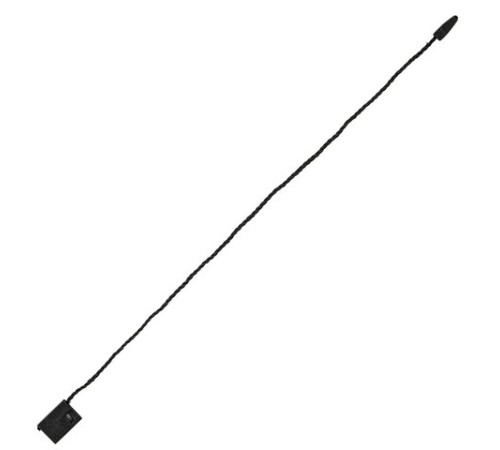 Биркодержатели веревочные с пластиковой пломбой 17 см, STAFF, КОМПЛЕКТ 1000 штук, черные, 291276