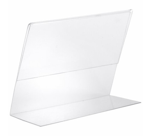 Держатели для ценников, 80х60 мм, КОМПЛЕКТ 20 шт., ПЭТ, 0,5 мм, BRAUBERG, 291277