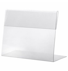 Держатели для ценников, 70х50 мм, КОМПЛЕКТ 20 шт., ПЭТ, 0,5 мм, BRAUBERG, 291278