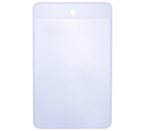 Карман информационный подвесной, ценникодержатель А7, КОМПЛЕКТ 50 шт., ПВХ, BRAUBERG, 291287